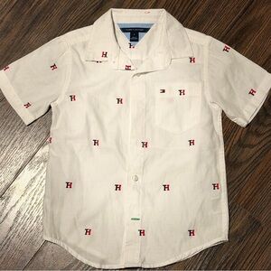 Tommy Hilfiger Embroidered Short Sleeve Shirt kids
